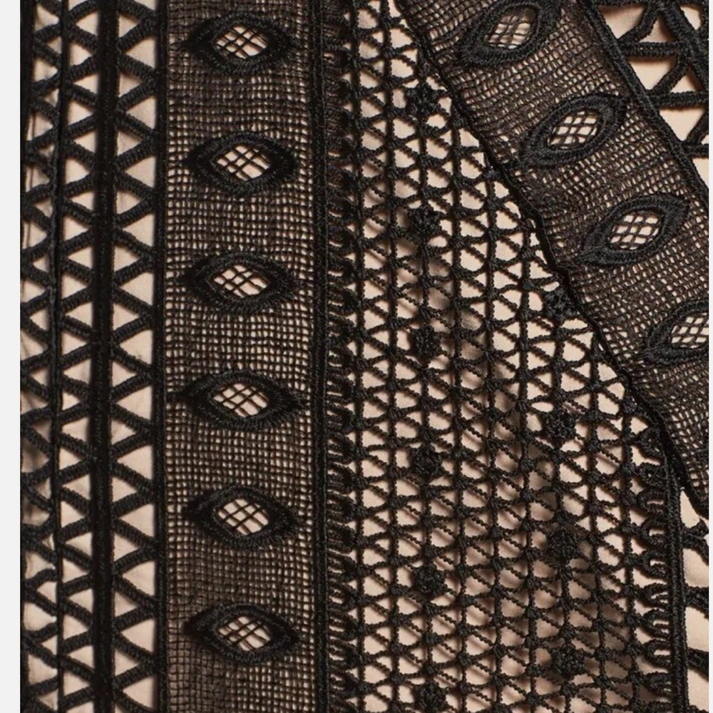Bardot Allegra Lace Sheath Dress Lace-Overlay Pencil Skirt - Picture 6 of 16